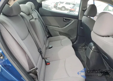 2014 Hyundai Elantra Se из США, поврежденный, VIN KMHDH4AEXEU189571